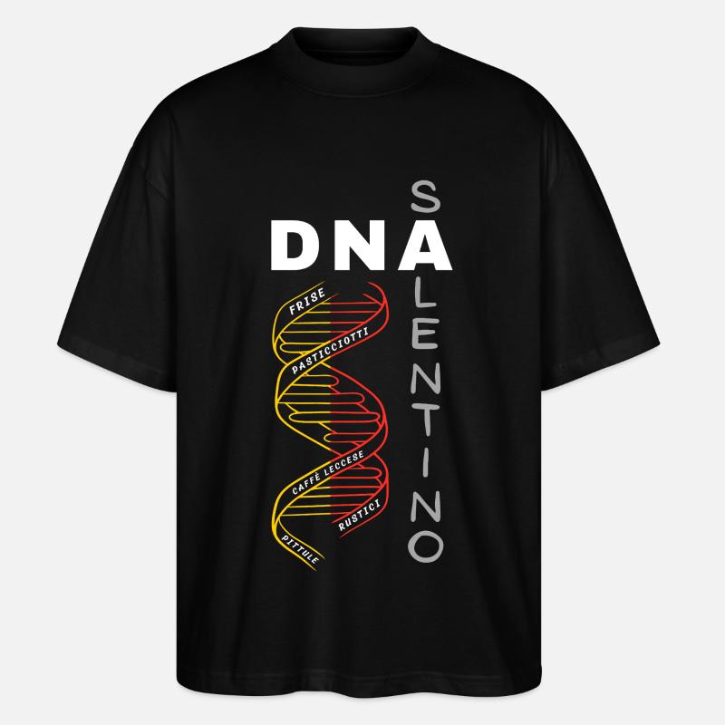 SALENTO (Salento-DNA) - Stanley/Stella Oversized Unisex Bio T-Shirt Blaster 2.0 - Schwarz