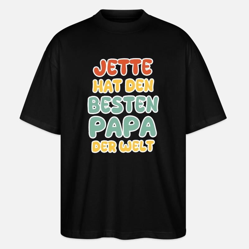 Baby Jette - Stanley/Stella Oversized Unisex Bio T-Shirt Blaster 2.0 - Schwarz