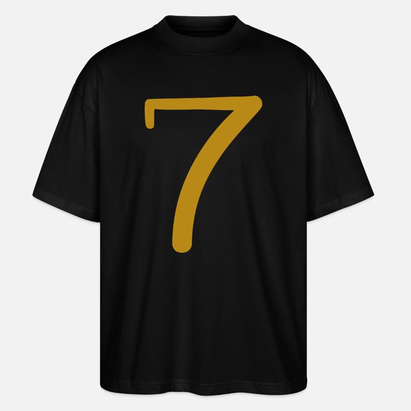 7 - Stanley/Stella Oversized Unisex Bio T-Shirt Blaster 2.0 - Schwarz
