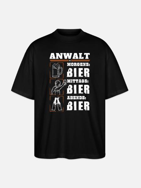 Mon quotidien d’avocat - T-shirt bio Blaster 2.0 coupe oversize Stanley/Stella Unisexe - noir