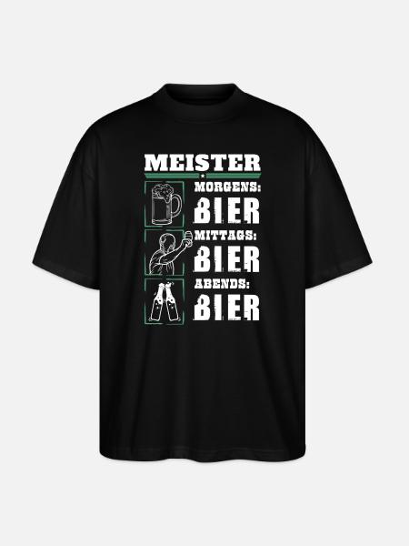 Mon quotidien de maître - T-shirt bio Blaster 2.0 coupe oversize Stanley/Stella Unisexe - noir