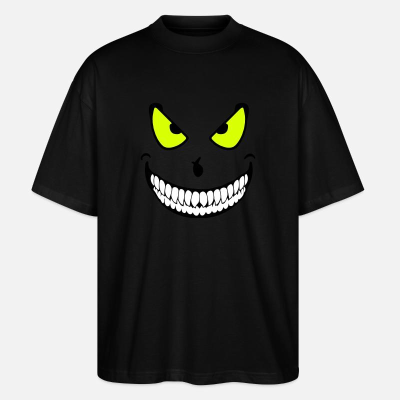 Halloween Monster (3c) - Stanley/Stella Oversized Unisex Bio T-Shirt Blaster 2.0 - Schwarz