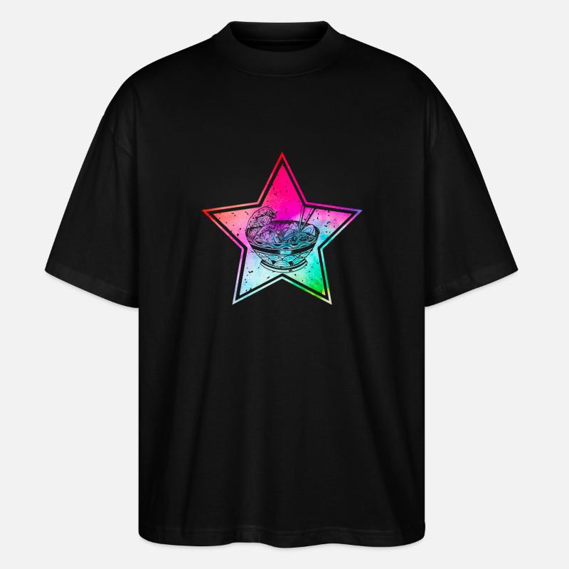 Ramen - Stanley/Stella Oversized Unisex Bio T-Shirt Blaster 2.0 - Schwarz