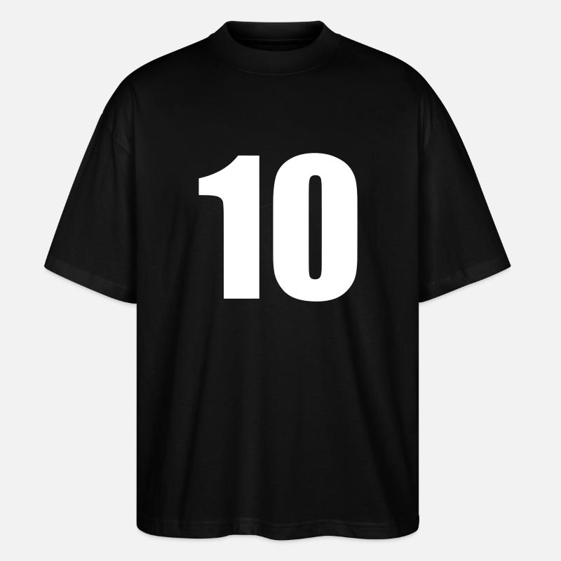 10 - Stanley/Stella Oversized Unisex Bio T-Shirt Blaster 2.0 - Schwarz