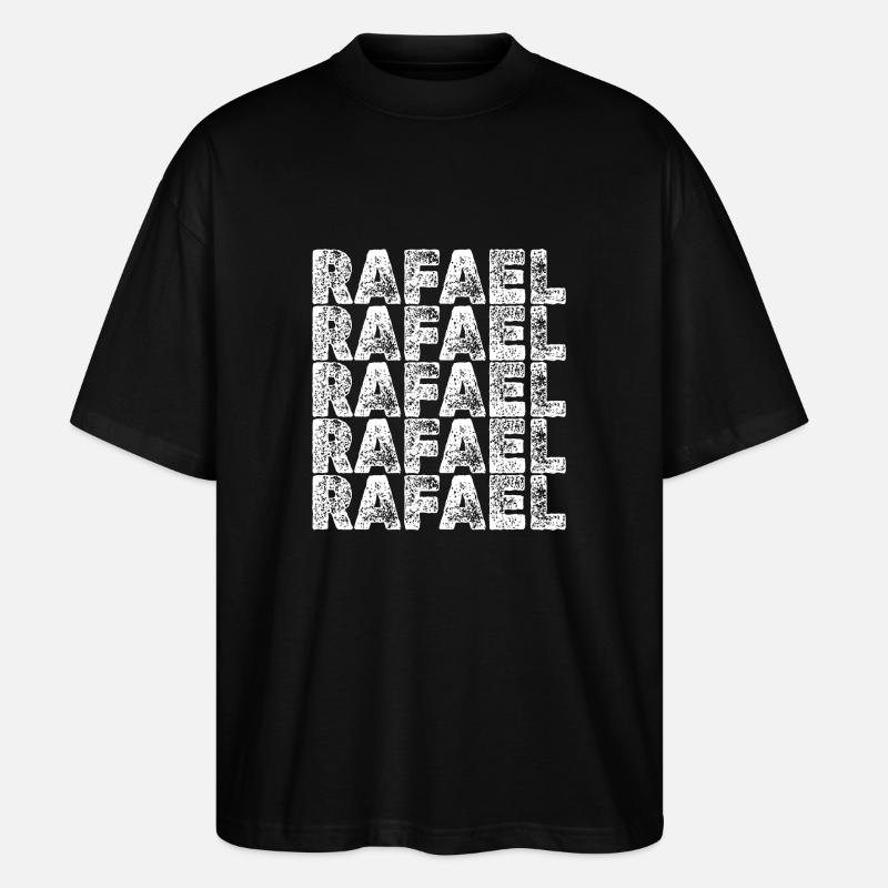 Held Rafael - Stanley/Stella Oversized Unisex Bio T-Shirt Blaster 2.0 - Schwarz