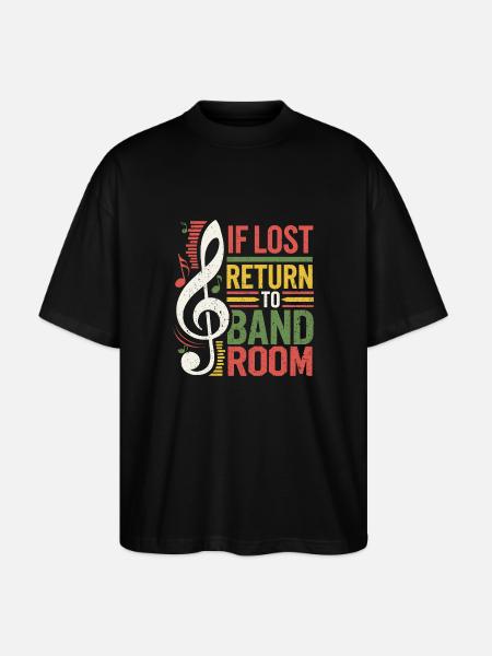 Funny design for musicians - Stanley/Stella Oversized Unisex Organic T-shirt Blaster 2.0 - black