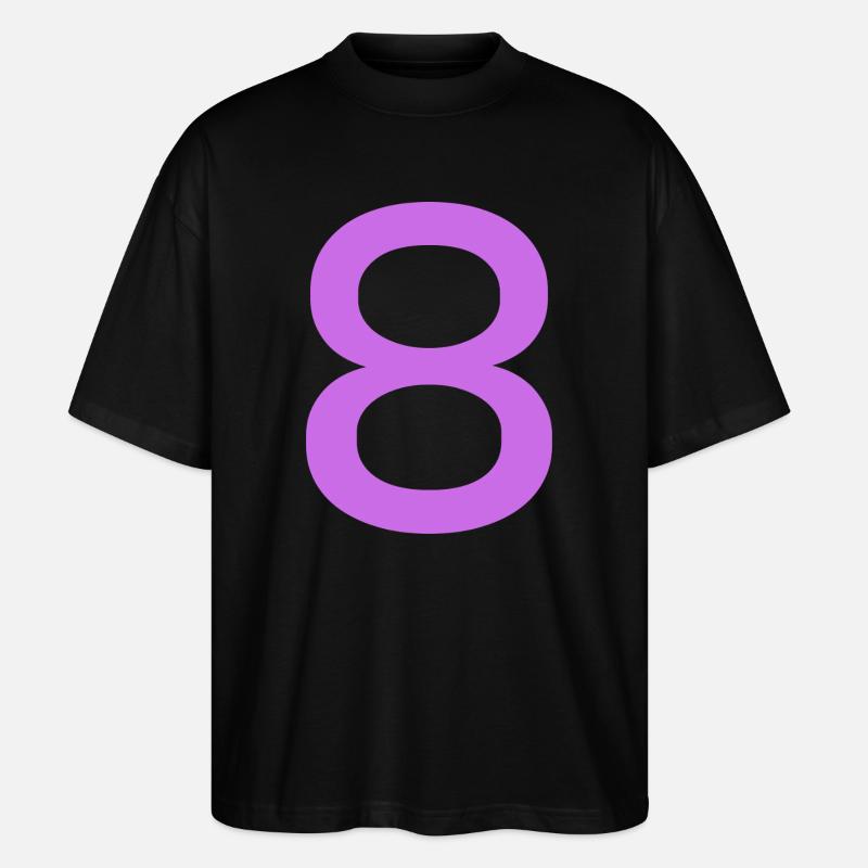8 - T-shirt bio Blaster 2.0 coupe oversize Stanley/Stella Unisexe - noir