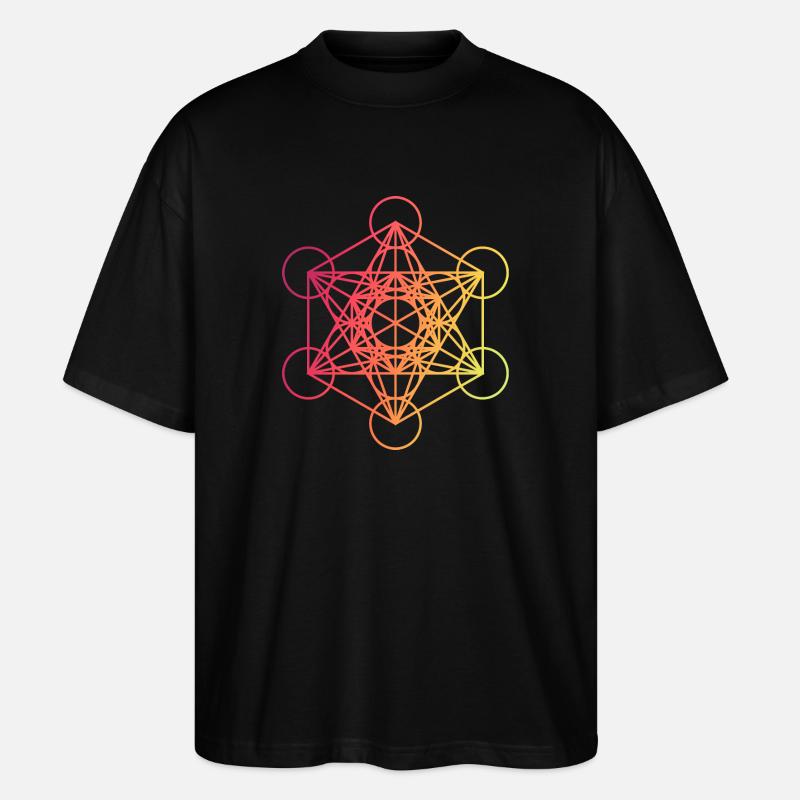 Metatron 9 - T-shirt bio Blaster 2.0 coupe oversize Stanley/Stella Unisexe - noir