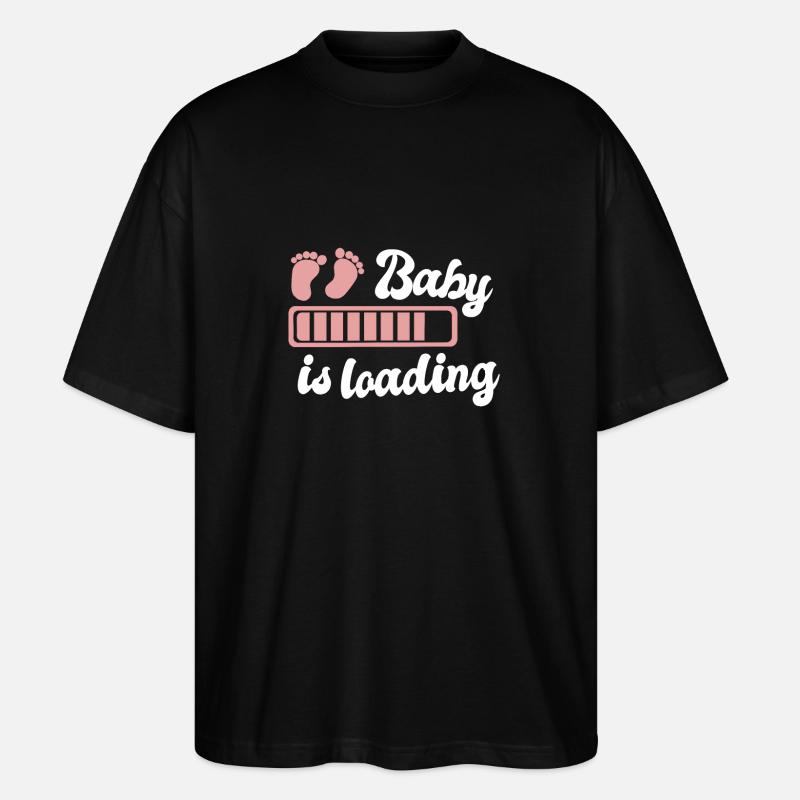 gravid - Stanley/Stella Oversize Unisex Øko T-shirt Blaster 2.0 - sort