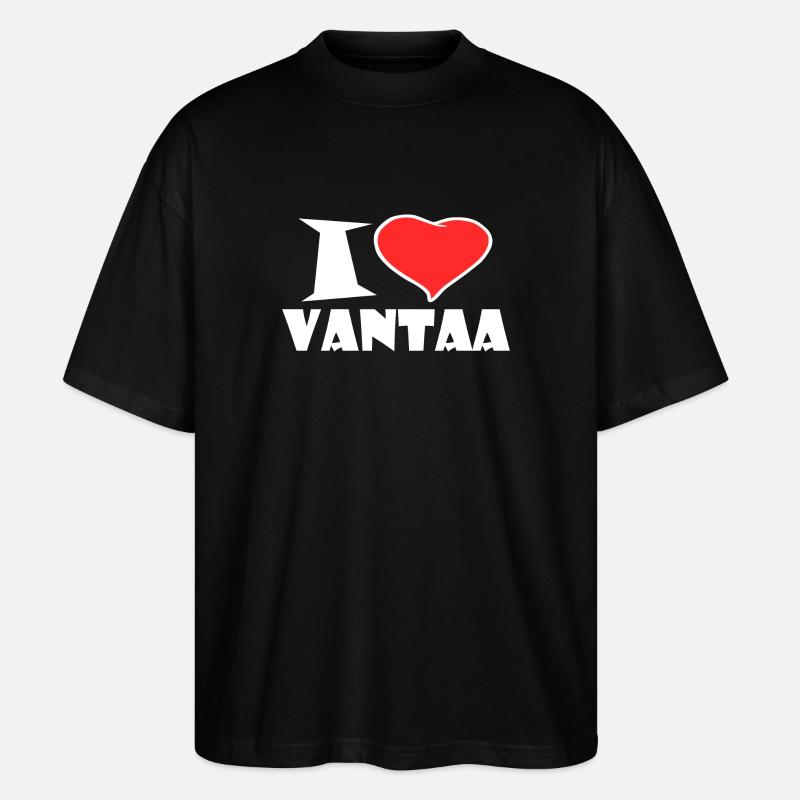 Vantaa - T-shirt bio Blaster 2.0 coupe oversize Stanley/Stella Unisexe - noir
