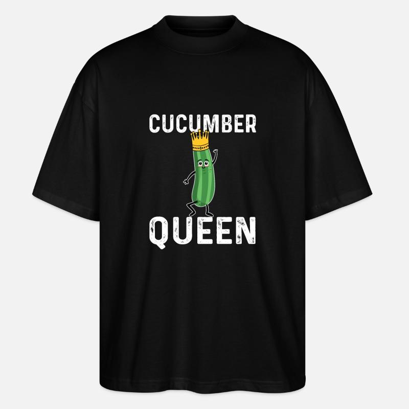 Reine du concombre - T-shirt bio Blaster 2.0 coupe oversize Stanley/Stella Unisexe - noir