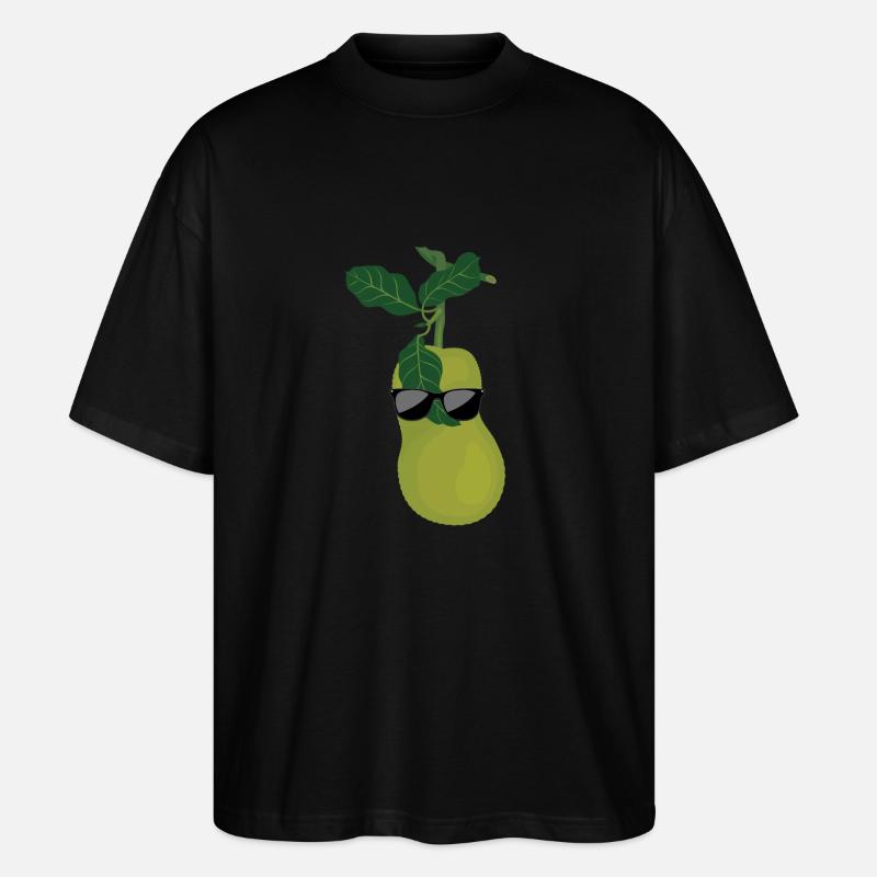 Jackfruit - Stanley/Stella Oversized Unisex Organic T-shirt Blaster 2.0 - black