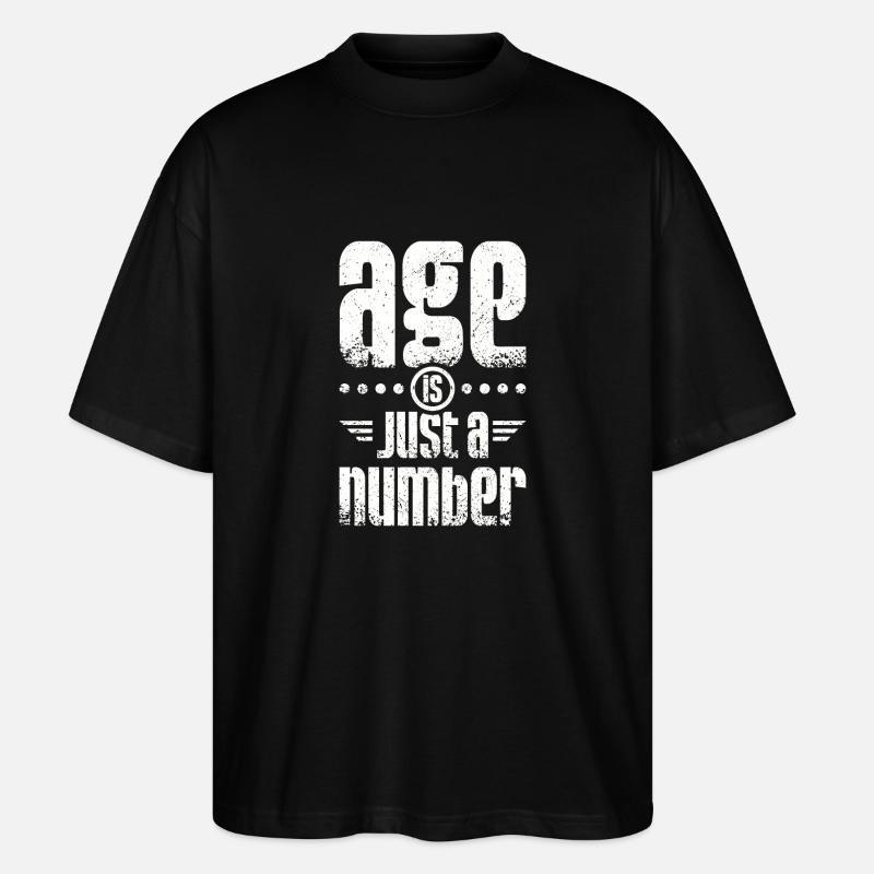 L’âge n’est qu’un chiffre - T-shirt bio Blaster 2.0 coupe oversize Stanley/Stella Unisexe - noir