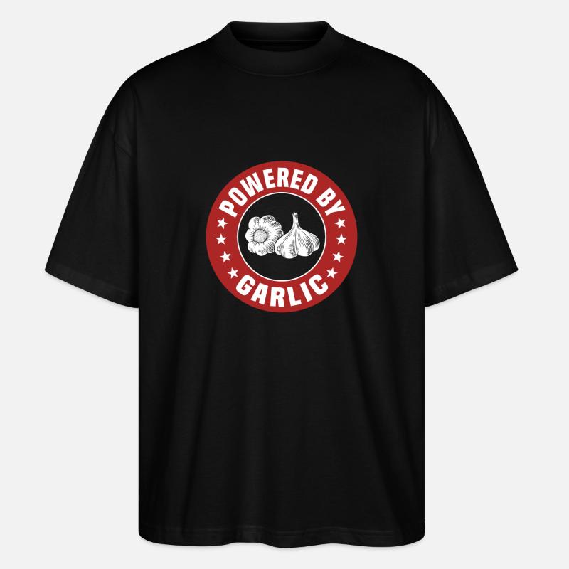 Propulsé par l’ail - T-shirt bio Blaster 2.0 coupe oversize Stanley/Stella Unisexe - noir