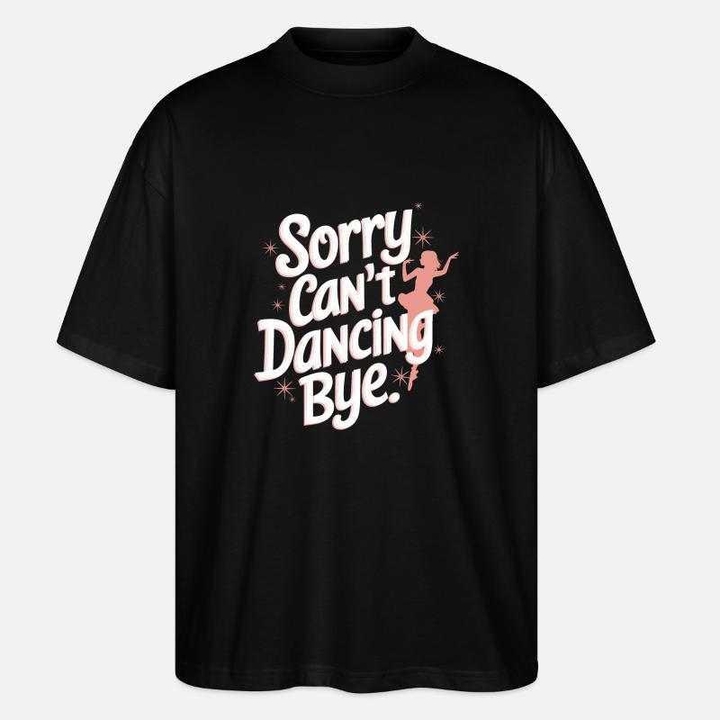 Dancing Dancers Dancing - Stanley/Stella Oversized Unisex Organic T-shirt Blaster 2.0 - black