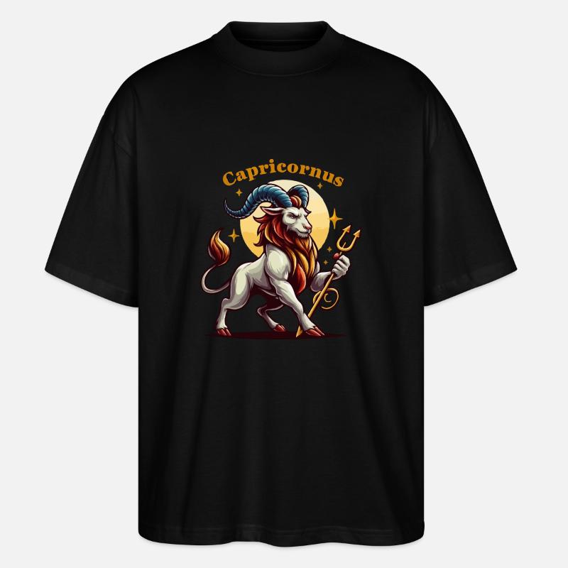 Steinbock Steinbock - Stanley/Stella Oversized Unisex Bio T-Shirt Blaster 2.0 - Schwarz