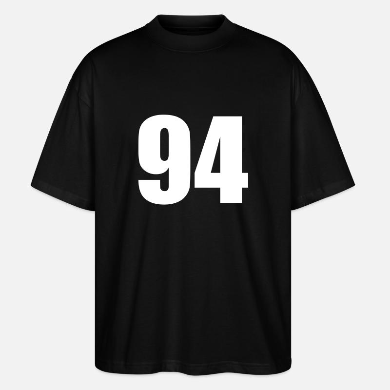 94 - Stanley/Stella Oversized Unisex Bio T-Shirt Blaster 2.0 - Schwarz