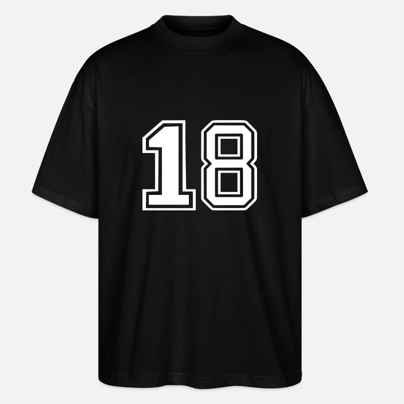 18 - Stanley/Stella Oversized Unisex Bio T-Shirt Blaster 2.0 - Schwarz