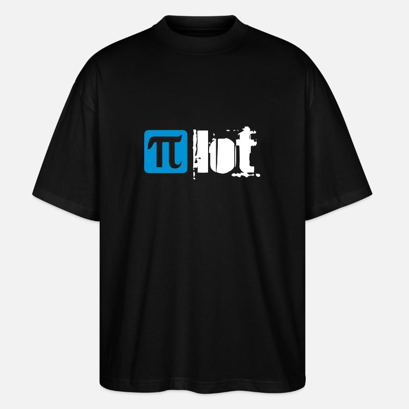 Pilot - Stanley/Stella Oversized Unisex Bio T-Shirt Blaster 2.0 - Schwarz