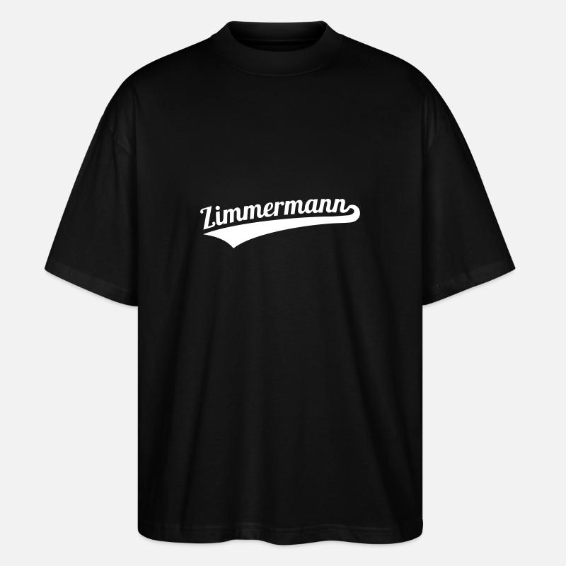 Zimmermann - Stanley/Stella Oversized Unisex Bio T-Shirt Blaster 2.0 - Schwarz