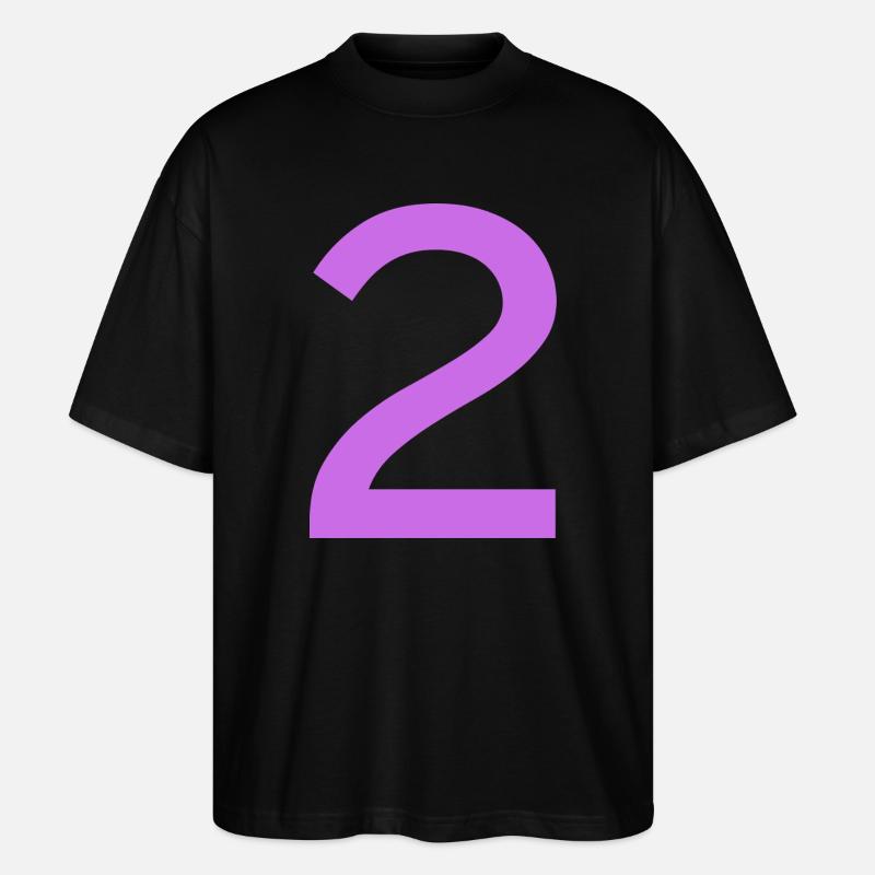 2 - Stanley/Stella Oversized Unisex Bio T-Shirt Blaster 2.0 - Schwarz