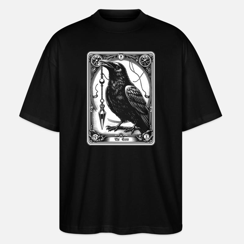 Rabenpendel Tarot - Stanley/Stella Oversized Unisex Bio T-Shirt Blaster 2.0 - Schwarz