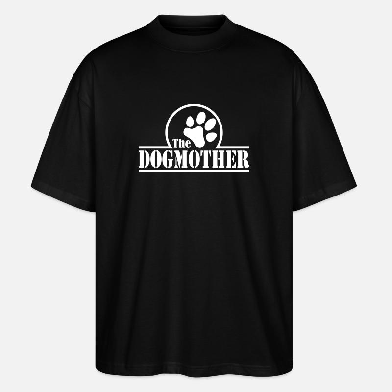 La mère de chien - T-shirt bio Blaster 2.0 coupe oversize Stanley/Stella Unisexe - noir