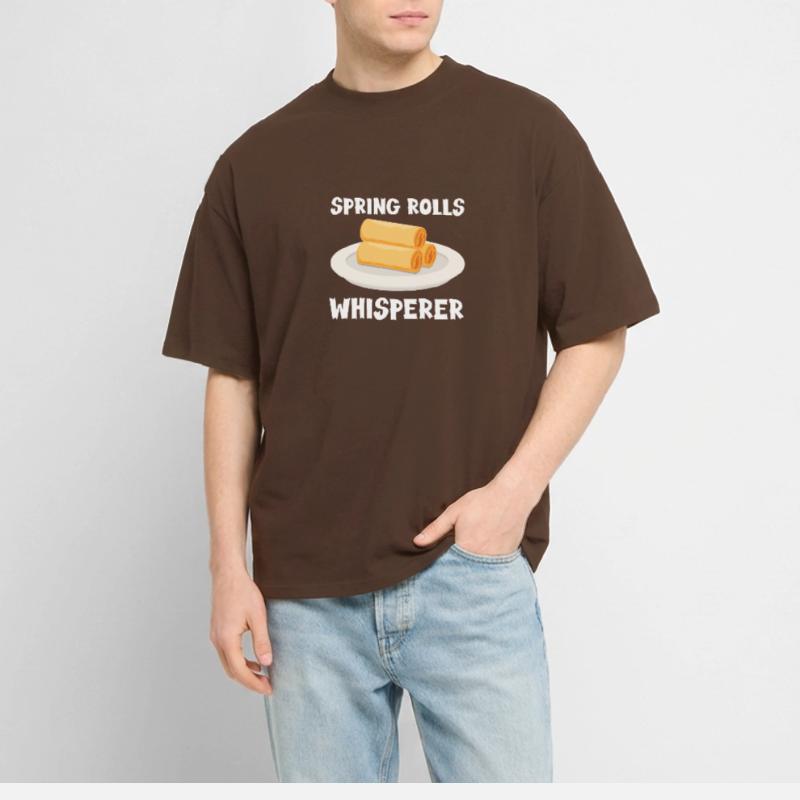 Spring Rolls Whisperer Stanley/Stella Oversized Unisex Organic T-shirt Blaster 2.0