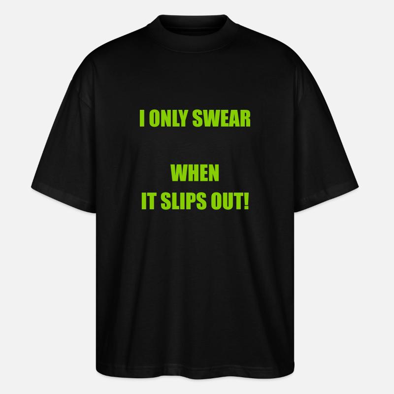 SWEAR - Stanley/Stella Oversized Unisex Bio T-Shirt Blaster 2.0 - Schwarz