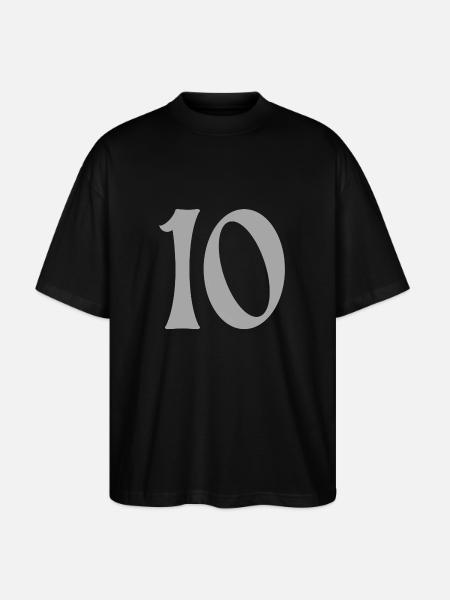 10 - Stanley/Stella Oversized Unisex Organic T-shirt Blaster 2.0 - black