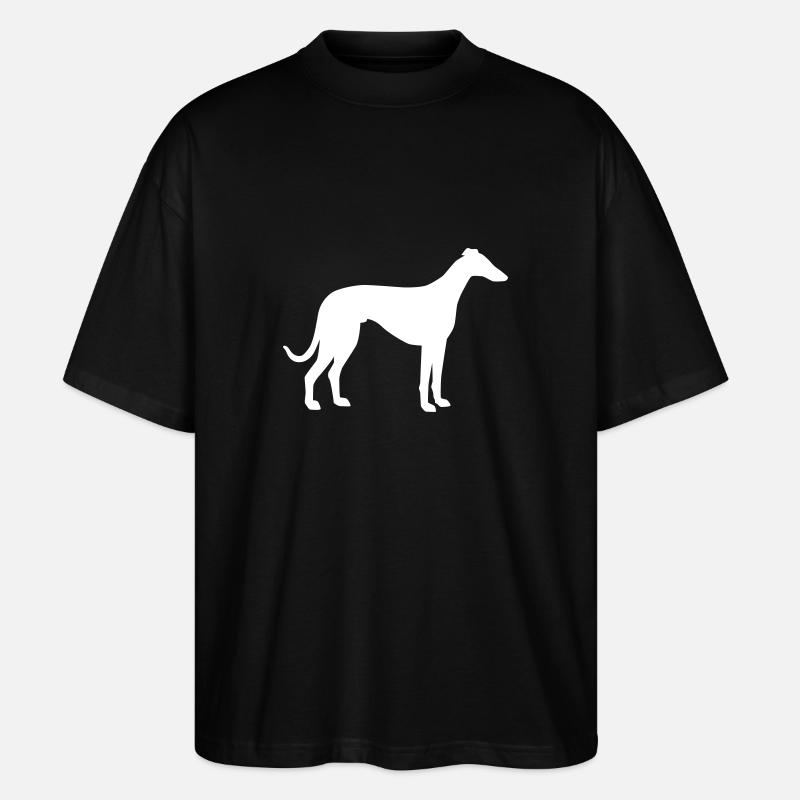 Whippet - Stanley/Stella Oversized Unisex Bio T-Shirt Blaster 2.0 - Schwarz