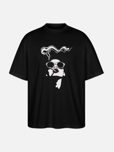 Glamour Rebel Vol.4 - Stanley/Stella Oversized Unisex Organic T-shirt Blaster 2.0 - black