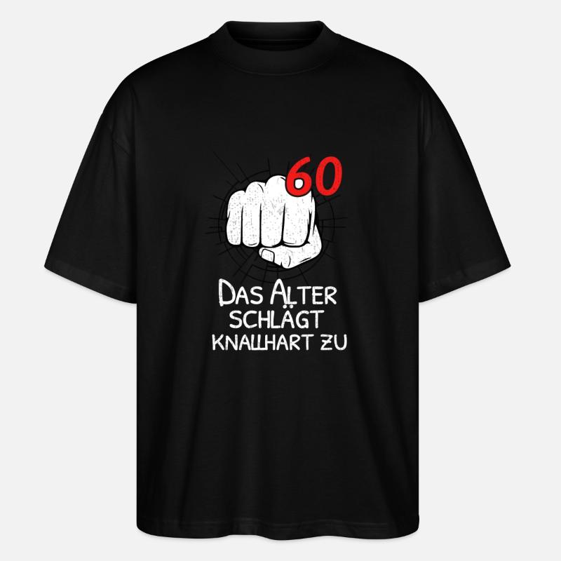 60 ANS PROPOSE TOUGH! - T-shirt bio Blaster 2.0 coupe oversize Stanley/Stella Unisexe - noir