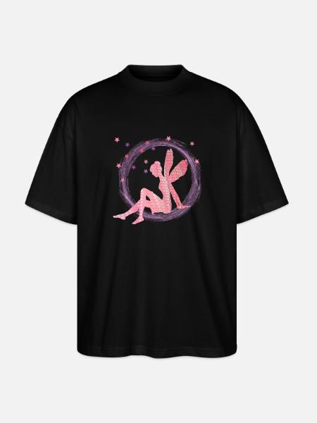 fee e 228 - Stanley/Stella Oversized Unisex Organic T-shirt Blaster 2.0 - black