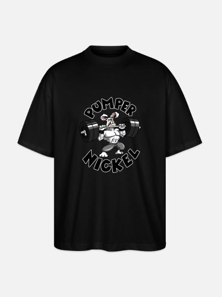 Pumpernickel - Stanley/Stella Oversized Unisex Bio T-Shirt Blaster 2.0 - Schwarz