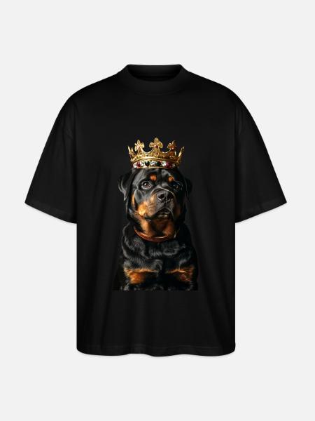 Rottweiler - T-shirt bio Blaster 2.0 coupe oversize Stanley/Stella Unisexe - noir