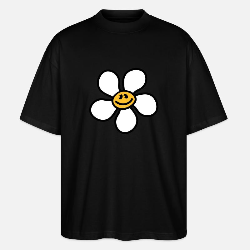 flowerinchen_3c - Stanley/Stella Oversized Unisex Bio T-Shirt Blaster 2.0 - Schwarz