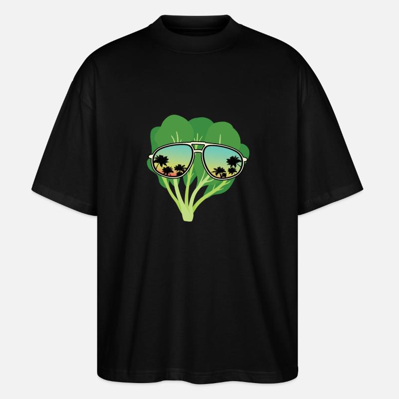 Spinach Sunglasses - Stanley/Stella Oversized Unisex Organic T-shirt Blaster 2.0 - black
