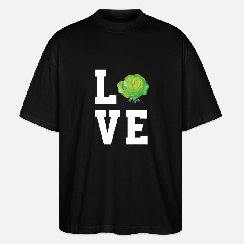 Liebe Kohl - Stanley/Stella Oversized Unisex Bio T-Shirt Blaster 2.0 - Schwarz