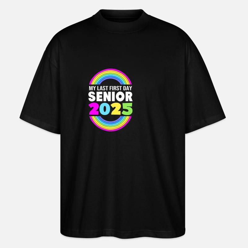 Classe de 2025 - T-shirt bio Blaster 2.0 coupe oversize Stanley/Stella Unisexe - noir