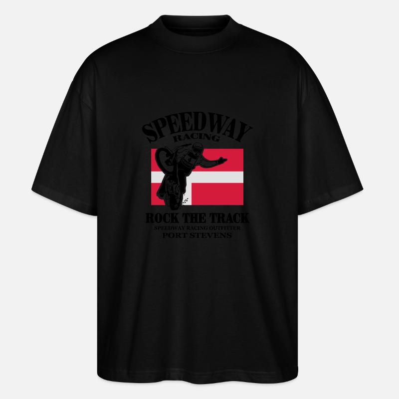 Speedway - Denmark - T-shirt bio Blaster 2.0 coupe oversize Stanley/Stella Unisexe - noir