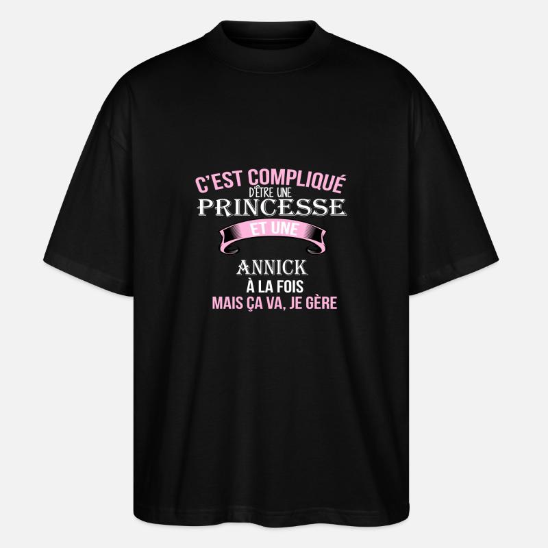 Annick - T-shirt bio Blaster 2.0 coupe oversize Stanley/Stella Unisexe - noir