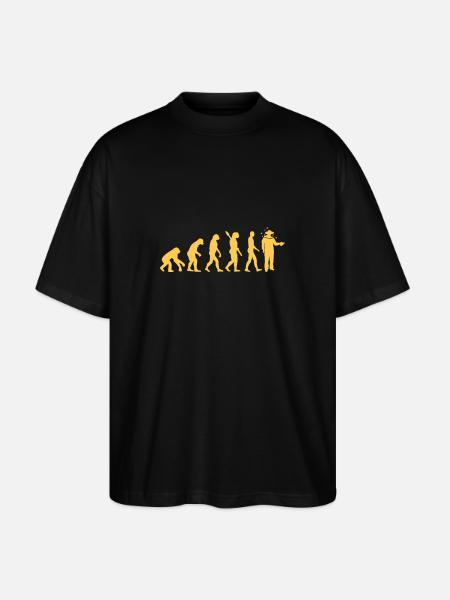 Imker - Stanley/Stella Oversized Unisex Bio T-Shirt Blaster 2.0 - Schwarz