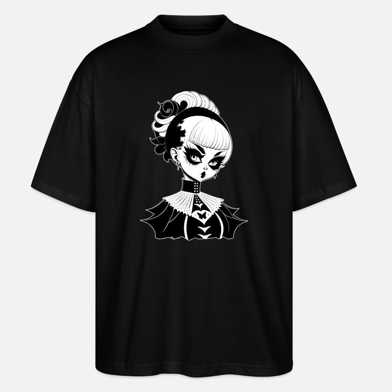 Gothic Hexe, Goth Hexerei - Stanley/Stella Oversized Unisex Bio T-Shirt Blaster 2.0 - Schwarz