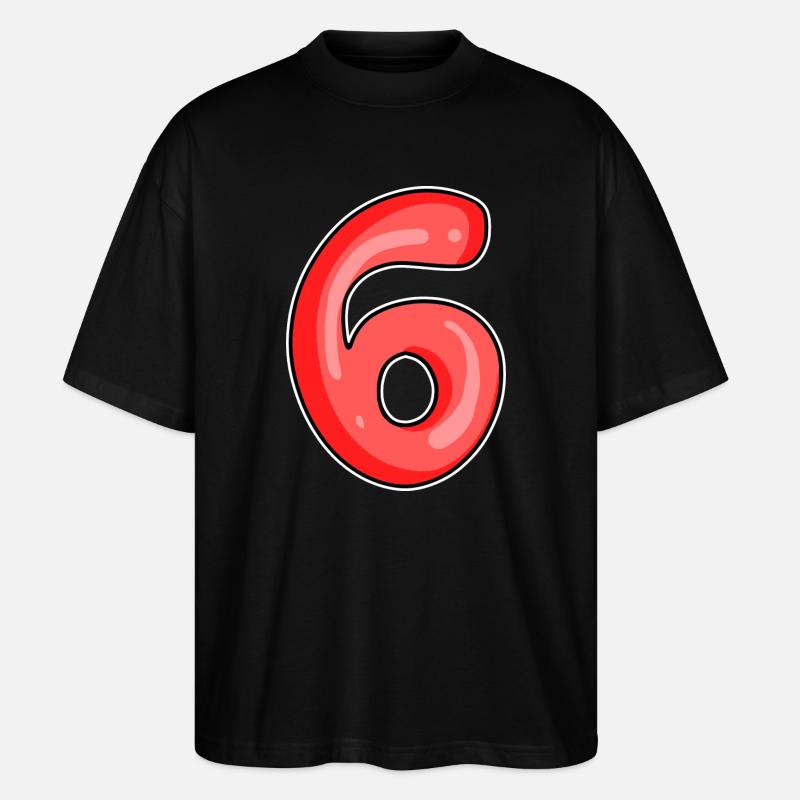 Numéro 6 Numéro - T-shirt bio Blaster 2.0 coupe oversize Stanley/Stella Unisexe - noir