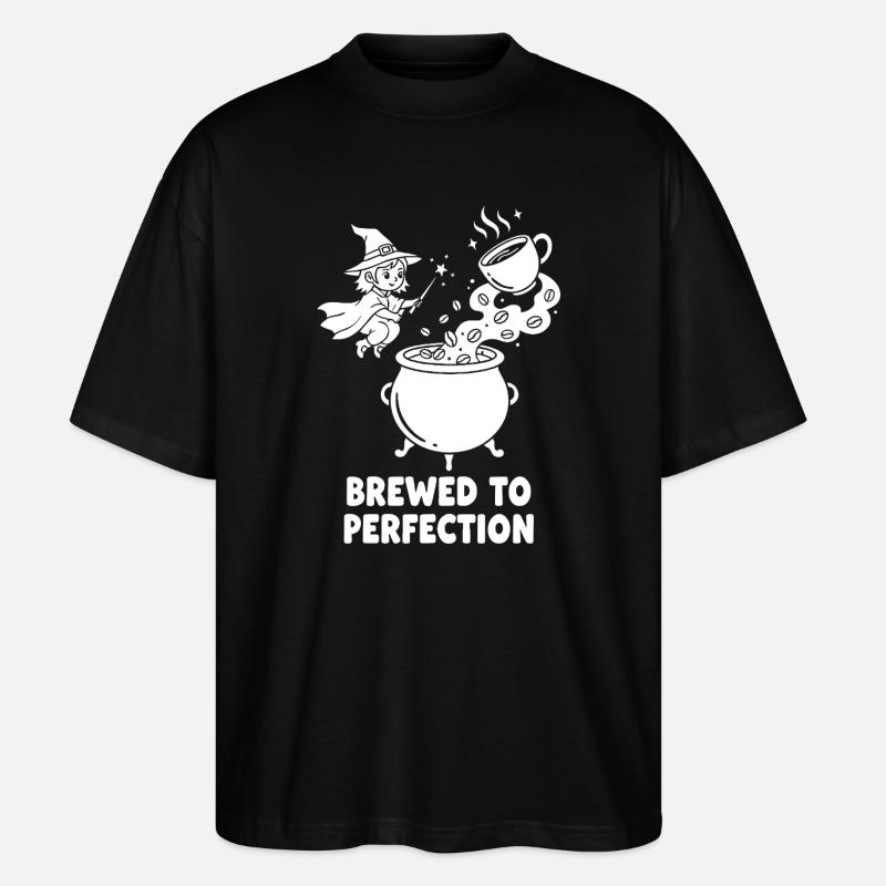 Perfection de Hexenbräu - T-shirt bio Blaster 2.0 coupe oversize Stanley/Stella Unisexe - noir