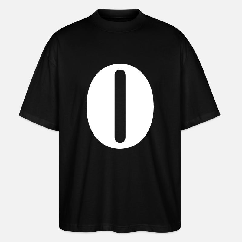 O - Stanley/Stella Oversized Unisex Bio T-Shirt Blaster 2.0 - Schwarz