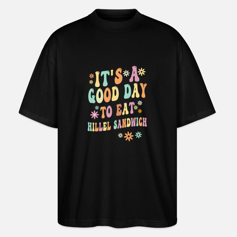 Dicton de KHillel Sandwich - T-shirt bio Blaster 2.0 coupe oversize Stanley/Stella Unisexe - noir