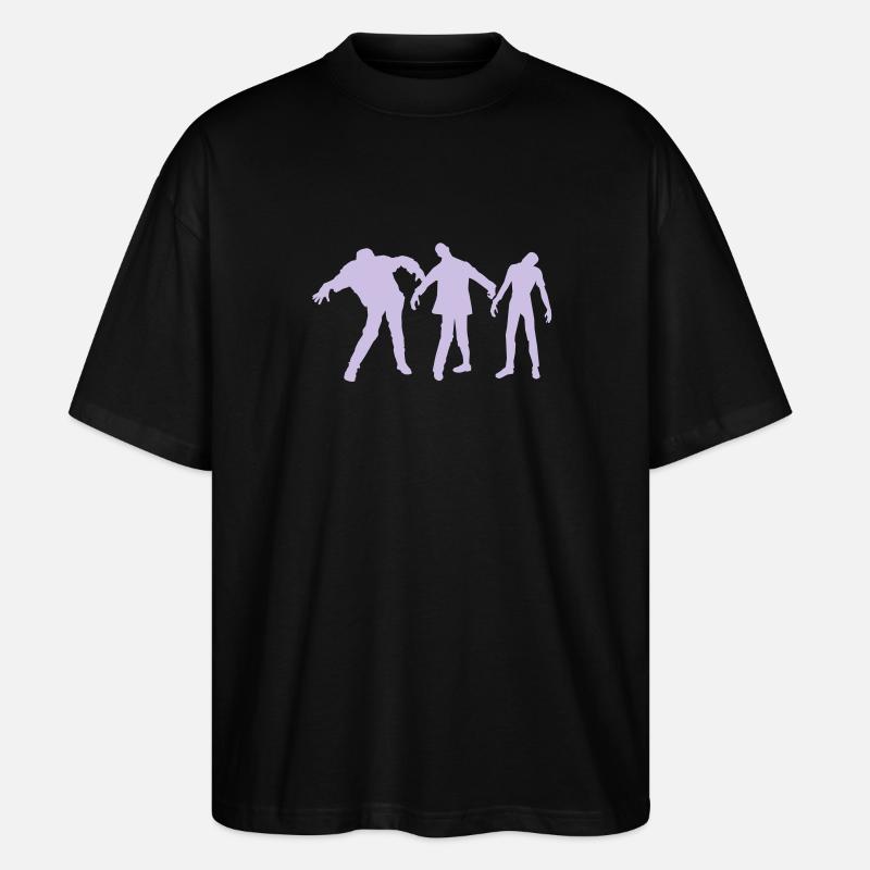 zombies - Stanley/Stella Oversized Unisex Bio T-Shirt Blaster 2.0 - Schwarz