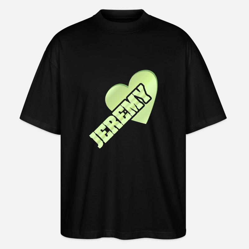 Jeremy - Stanley/Stella Oversized Unisex Bio T-Shirt Blaster 2.0 - Schwarz
